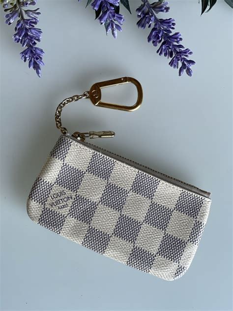 louis vuitton damier azur key pouch replica|authentic louis vuitton key pouch.